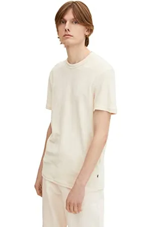 TOM TAILOR Herren T-Shirt aus Frottee 1031649, , XXS