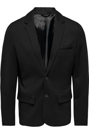 Only & Sons Herren ONSMARK Slim 0209. Blazer NOOS Sakko, Black, XL