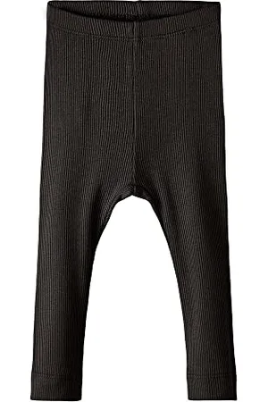 NAME IT Unisex NBNKAB NOOS Leggings, Black, 110