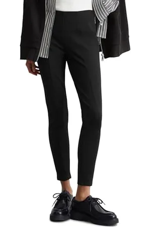 Marc O’ Polo Marc OߴPolo Denim Damen Stoffhose mit Stretch-Anteil Slim Fit, (Black), S