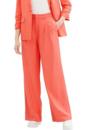 TOM TAILOR Damen Wide Leg Stoffhose, , M