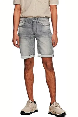 Only & Sons Herren ONSPLY REG GR Jog SHO PK 8583 DNM NOOS Jeansshorts, , 4X-Large