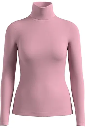 QS by s.Oliver Damen 2158299 Langarmshirt mit Rollkragen, , M