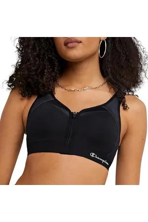 Champion Damen, Motion Control Zip High-Impact, Wirefree Bra for Women Sport-BH, Undurchsichtige, , 75B
