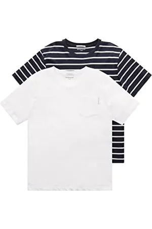 TOM TAILOR Jungen 1032150 Kinder T-Shirt Im Doppelpack, , 176 EU