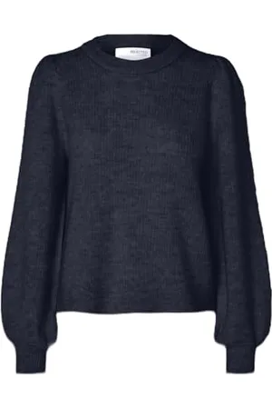 SELECTED Female Strickpullover Langärmeliger