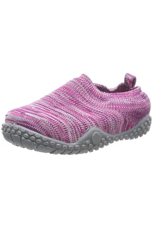 Playshoes Strick, Unisex-Kinder Niedrige Hausschuhe, Pink (Pink 18), 24/25 EU (7.5 Child UK)