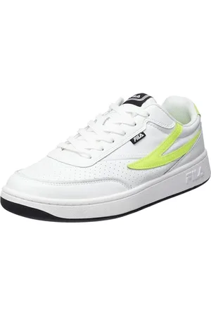 Fila Damen SEVARO wmn Sneaker, White-Safety Yellow, 40 EU
