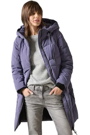 CECIL Damen B101057 Puffer Coat w. Detachable Sleeves, , XL