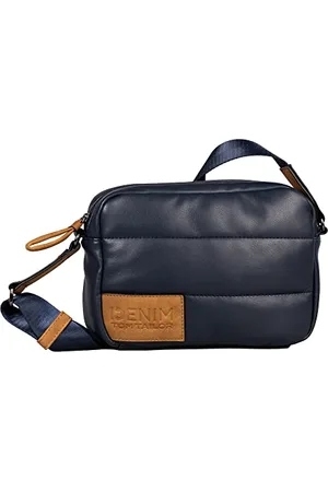 TOM TAILOR DENIM bags Maly Damen Umhängetasche Handtasche Mittelgroß Blau