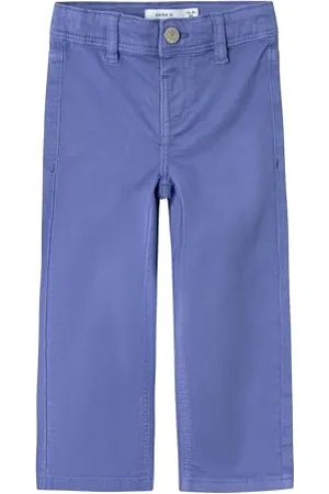 NAME IT Nmfpolly Wide Twill Pants 4212-Mf Tb