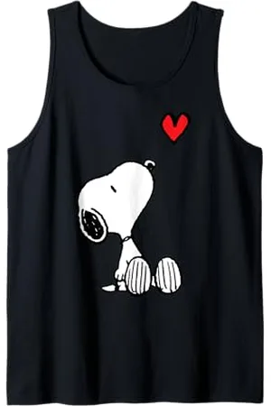 Peanuts Herz sitzend Snoopy Tank Top