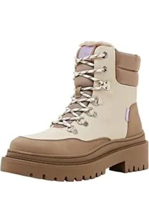 ESPRIT Modische Damen Stiefelette, 270 Beige 5, 37 EU