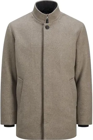 JACK & JONES Male Wollmantel Wollmantel