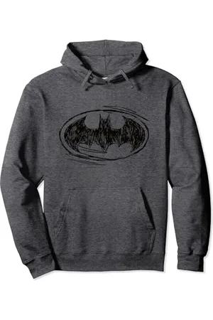 DC Comics Originals Batman Logo Sketch Pullover Hoodie