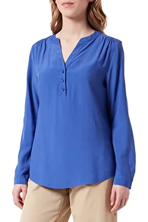 Seidensticker Damen Regular Fit Langarm Bluse, , 34