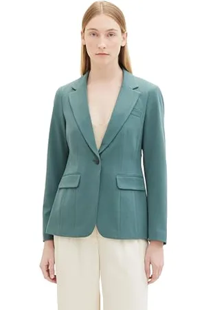 TOM TAILOR Damen Regular Fit Basic Blazer, , 36