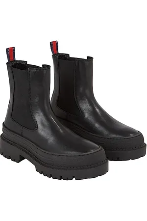 Tommy Hilfiger Damen TJW Chelsea Foxing Boot EN0EN02289 Mittelhohe Stiefel, , 38 EU