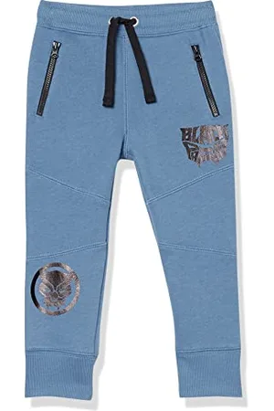 Amazon Disney | Marvel | Star Wars Jungen Fleece-Jogginghose mit Reißverschlusstasche (Früher Spotted Zebra), , 3 Jahre