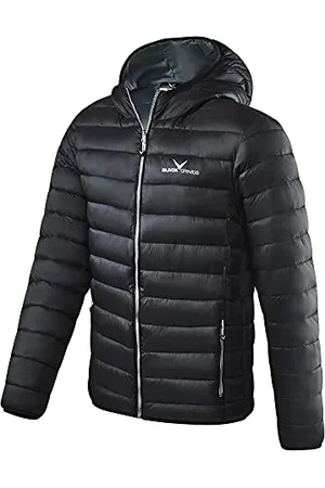 Black Crevice Herren Steppjacke I wind- & wasserabweisende Herren-Jacke I Steppjacke mit Kunstfaserfüllung I Steppjacke mit Kapuze, , 50