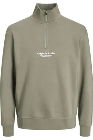 JACK & JONES Jorvesterbro Sweat Quarter Zip Hn Noos