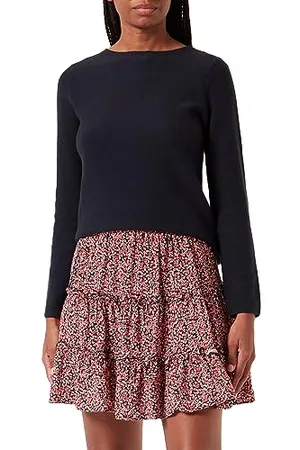 Mavi Damen Woven Skirt Rock, , S