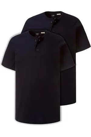 JP 1880 Herren Henleys, 2er-pack T-Shirt, , XL EU