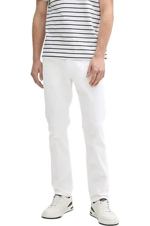 TOM TAILOR Herren 1035878 Jeans Josh Regular Slim, 10101-White Denim, 40 W/34 L