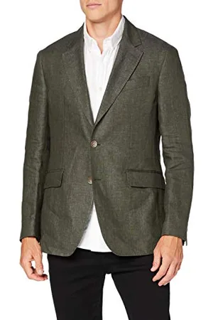 Hackett Hackett Herren Jacke Delave Linen Hopsack, , Medium (Herstellergröße: 42)