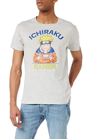 Naruto Cotton division Herren Menarutts013 T-Shirt, Hellgrau, XXL