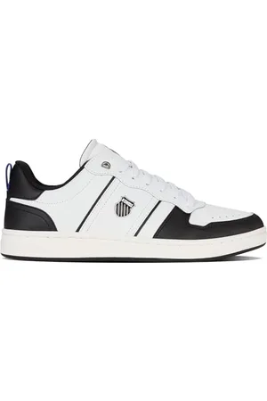 K-Swiss Herren Lozan Match LTH Sneaker, White/Black/S White, 44.5 EU