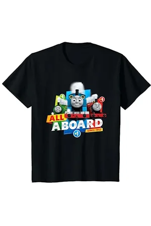 Thomas & Friends Kinder T-Shirt Thomas Kinder, offiziell, All Aboard T-Shirt