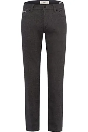 Brax Herren Style Cadiz C Five-Pocket Woo.Look-Qualität Hose, Storm, 31W / 32L