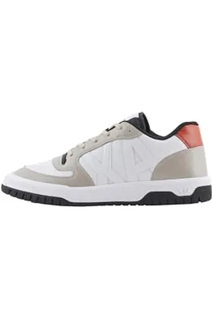 Armani Exchange Herren Duck Sneaker, Rope+Offwhite, 42 EU