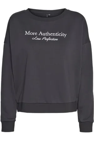 VERO MODA Damen VMCYAN Trina LS Sweat Box JRS Sweatshirt, , 36