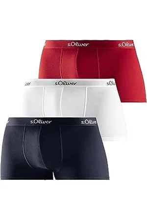 QS by s.Oliver Hipster Basic 3er-Pack für Herren,Größe XL,Farbe
