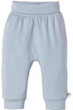 Sterntaler Hose Sommer Jersey uni Hase Happy - Jungenhose aus Baumwolljersey - Bequeme Babyhose mit Komfortbund und weichen Bündchen am Bein - , 62