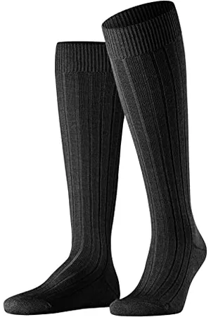 Falke Herren Kniestrümpfe Teppich Im Schuh M Kh Wolle lang einfarbig 1 Paar, , 45-46