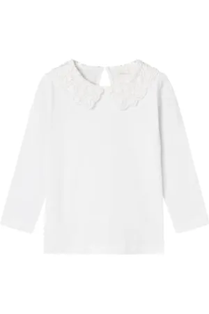 NAME IT Mädchen Nmfroselina Top Langarmshirt, , 104 EU