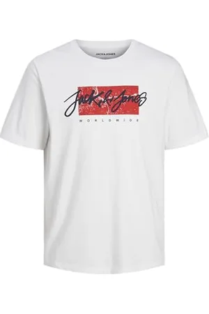JACK & JONES Herren Jjtiley Tee Ss Crew Neck T-Shirt, , XS