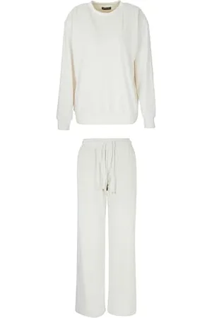 Emporio Armani Damen Chenille Loungewear Tracksuit Sweatshirt, , M