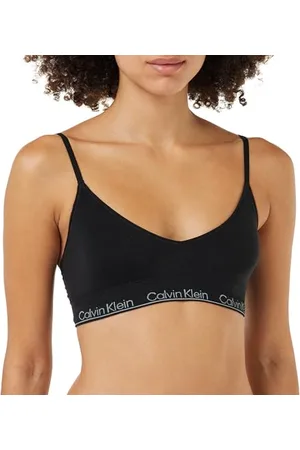 Calvin Klein Damen Bralette Lightly Lined Triangle Vorgeformt, , M