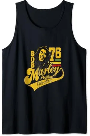 Bob Marley Positive Vibrations Fußball Tank Top
