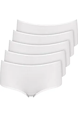 Nur Die Damen Panty 5er Pack Slip, , 44-46 EU