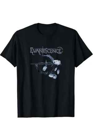 Evanescence Logo Petals T-Shirt - , Unisex, Kurzarm, Klein (EU), Klassisch, Importiert
