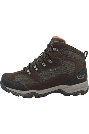 Hi-Tec Herren Storm Waterproof Trekking-& Wanderhalbschuhe, Braun (Dark Chocolate/dt Taupe/Burnt Orange)