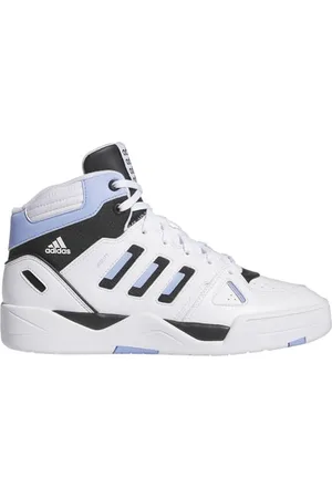 adidas Herren MIDCITY MID Shoes Basketball-Schuhe, Cloud White/Blue Spark/core Black, 38 EU
