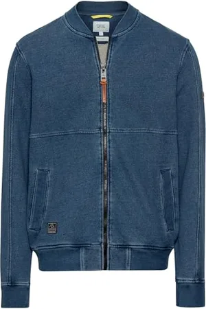 Camel Active Herren Sweatjacke in Denim-Optik menswear-6XL