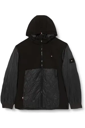 Tommy Hilfiger Herren Jacke Cl Mix Hooded Jacket Übergangsjacke, , XXL