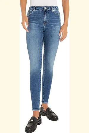 Tommy Hilfiger Damen Jeans Skinny Leo Stretch, Blau (Leo), 46